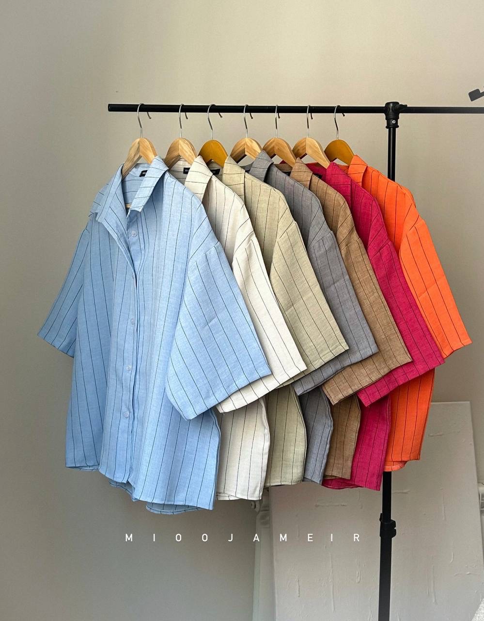 کد ۰۱۱۱۱۳۶۸ شومیز باکسی راه راه