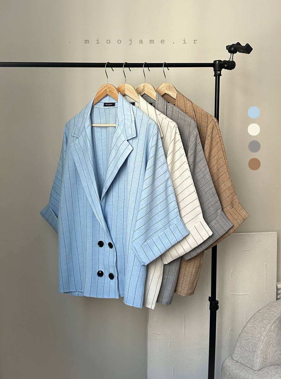 کد ۰۱۱۱۱۴۲۵ کت راه راه