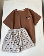 کد ۰۱۱۱۱۴۶۴ ست تیشرت شرتک فانتزی