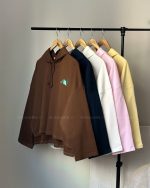 کد ۰۱۱۱۱۵۱۶ بلوز باکسی کلاه دار