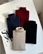 کد ۰۱۱۱۱۵۲۱ بلوز بافت یقه اسکی