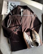 کد‌۰۱۱۱۱۵۲۹ ست بامبر و شلوار مغزی دوزی