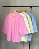 کد ۰۱۱۱۱۵۳۲ تیشرت باکسی ساده