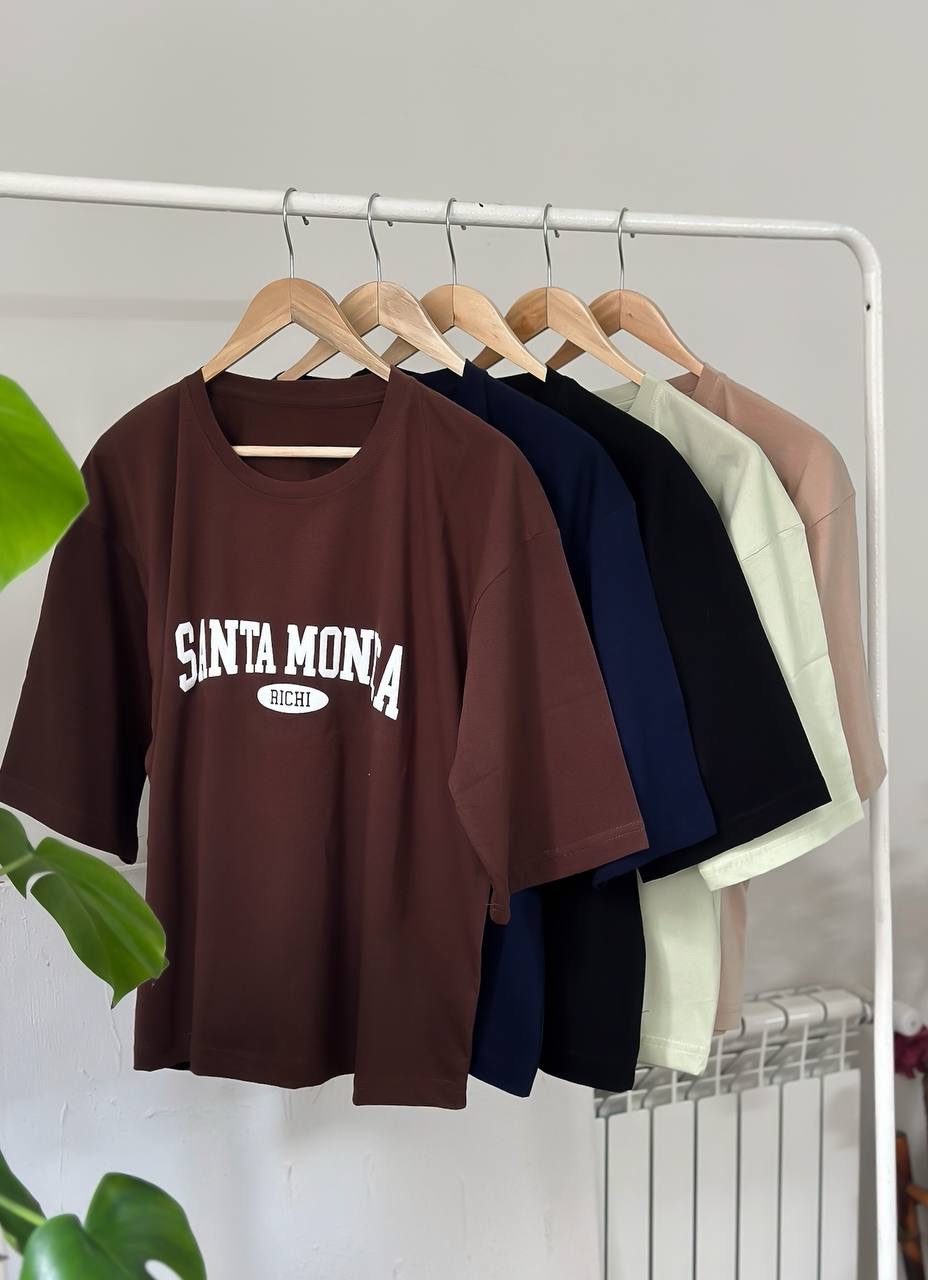 کد ۰۱۱۱۱۵۷۲ تیشرت باکسی SANTA MONICA