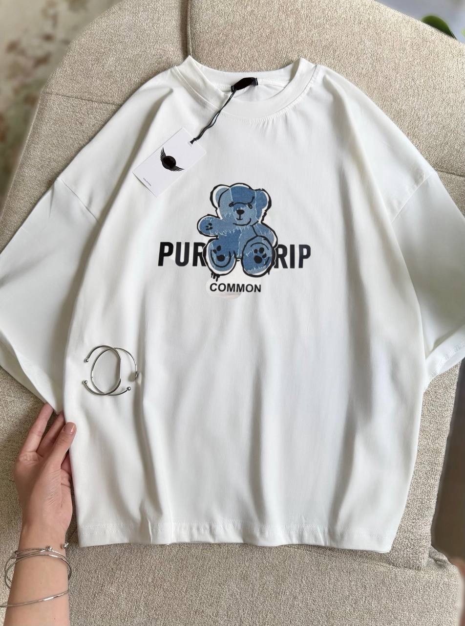 کد ۰۱۱۱۱۶۴تیشرت باکسی blue teddy