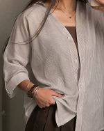کد ۰۱۱۱۱۶۱۰ شومیز پری راه راه