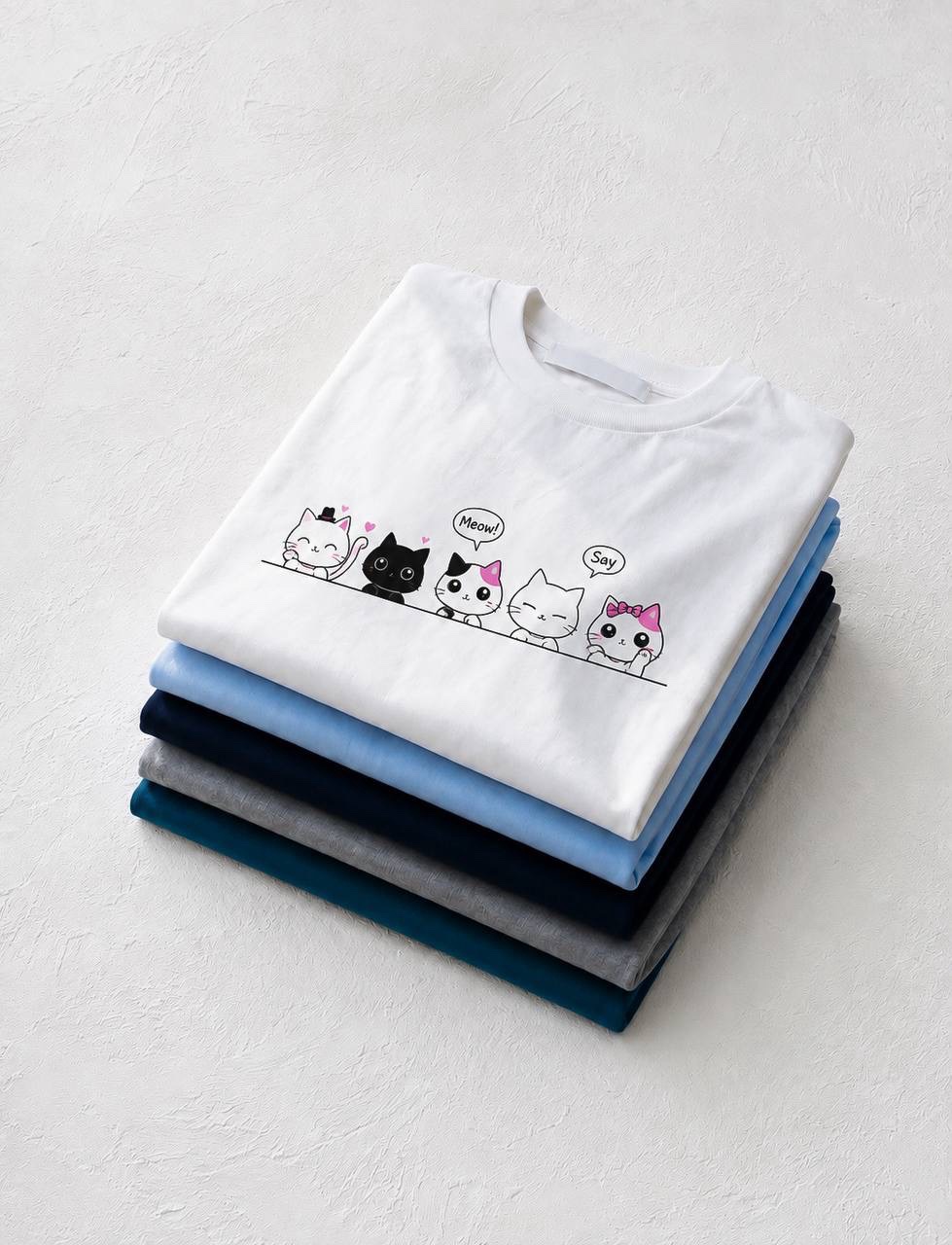 کد ۰۱۱۱۱۶۴۰ تیشرت cats