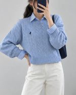 کد ۰۱۱۱۱۷۵۰ بلوز بافت مارپیچ polo
